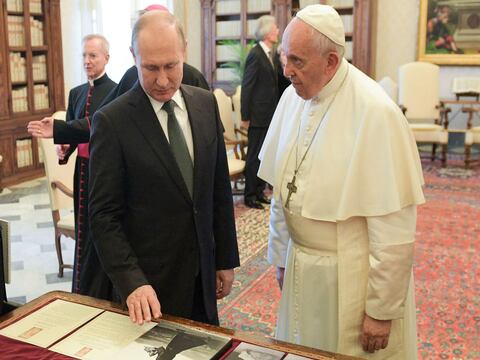 Papa Francisco y Vladimir Putin hablaron de las crisis en Venezuela, Siria y Ucrania