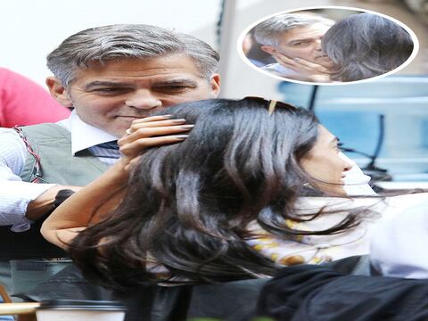 Los Clooney, George y Amal, el deleite de los neoyorquinos