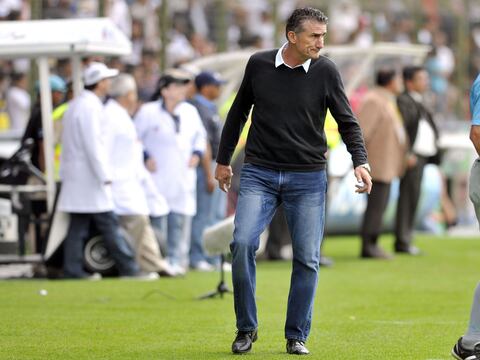 Edgardo Bauza no habla de posible renuncia a Liga de Quito 