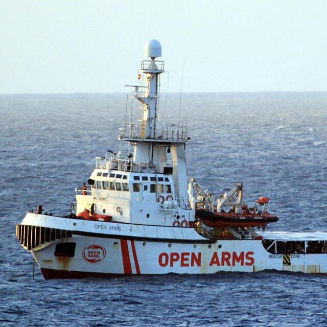 Italia autorizó el desembarco de los 265 migrantes rescatados por el barco humanitario Open Arms en el mar Mediterráneo