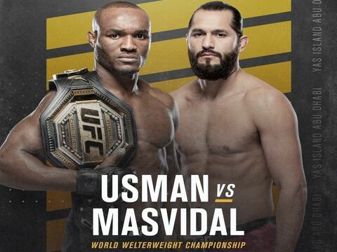UFC 251: cartelera, horarios y canales de TV para ver Usman vs. Masvidal