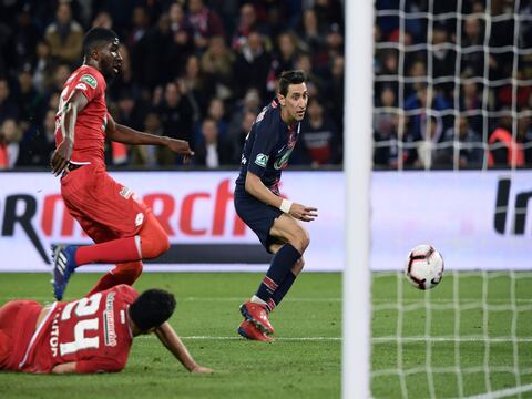 Ángel Di María lleva al PSG a semifinales de la Copa de Francia con un doblete ante el Dijon
