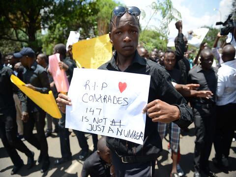 Los kenianos reclaman seguridad tras la matanza en Garissa