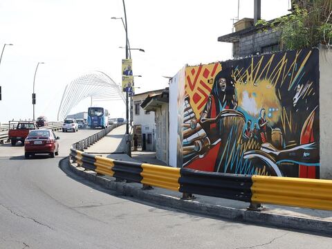 Seis murales resaltan la lucha del pueblo afro en Guayaquil