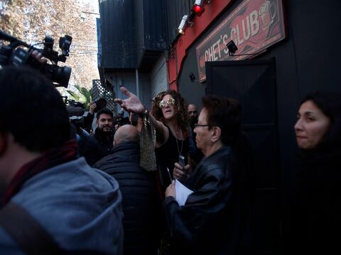 Un irreconocible Antonio Banderas filma segunda película en Chile