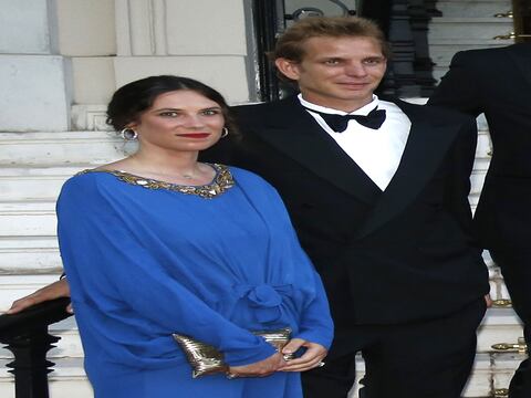 Boda real: Andrea Casiraghi y Tatiana Santo Domingo se casaron en Mónaco