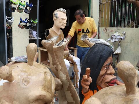 Creadores de monigotes de la calle 6 de Marzo en Guayaquil buscan que su arte sea considerado patrimonio