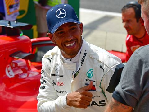 Hamilton vació su agenda para ver a Inglaterra si disputa la final del Mundial