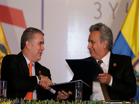Presidentes de Ecuador y Colombia tienen previsto reunirse este domingo para constatar avance de obra en vía Mataje-La Espriella