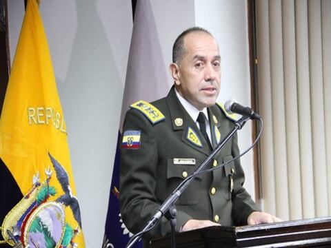 El general David Proaño Silva, exdirector del Isspol, es cesado de las filas de la Policía Nacional