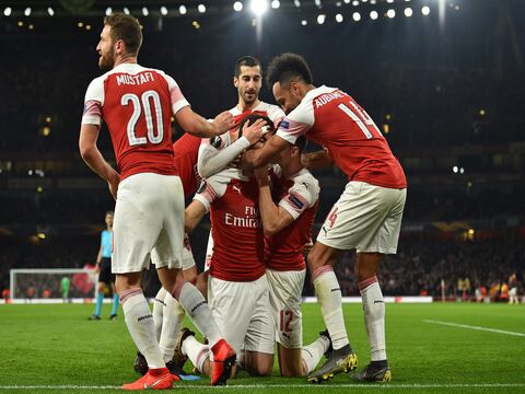 Arsenal clasifica a octavos de final de Europa League tras golear al BATE Borisov