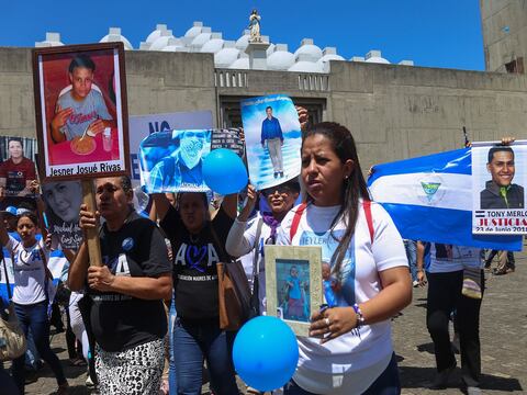 Madres de fallecidos en protestas reclaman justicia, en Nicaragua