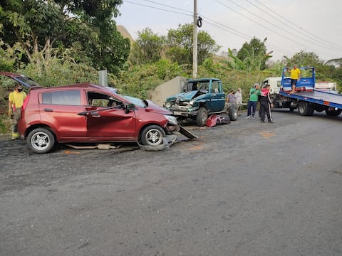 Dos personas fallecieron en accidente de tránsito en la vía Santa Ana - Ayacucho