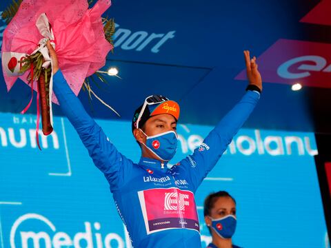 Giro de Italia: clasificaciones de la cuarta etapa y general, en la que destaca Jonathan Caicedo