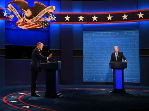 Elecciones en EEUU: los candidatos tendrán sus micrófonos apagados durante partes del último debate