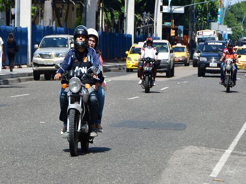 Vía ordenanza se fijará restricción para motos en Guayaquil