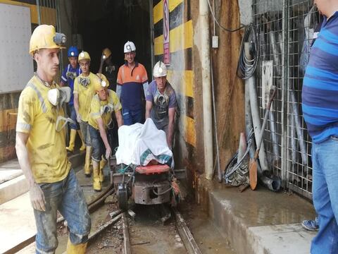 Minero falleció al realizar maniobras en túnel en Zaruma