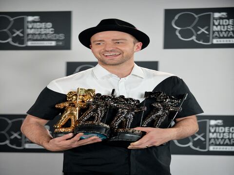 Justin Timberlake triunfó en los MTV