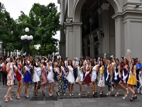 19 candidatas compiten por el reinado del Carnaval 2019 en Guayaquil