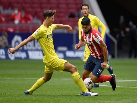 El Villarreal se llevó un punto de su visita al Atlético de Madrid