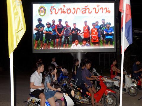 Niños rescatados en Tailandia permanecen en cuarentena