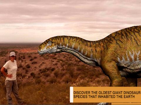 Descubren en Argentina los restos del dinosaurio más grande del Triásico