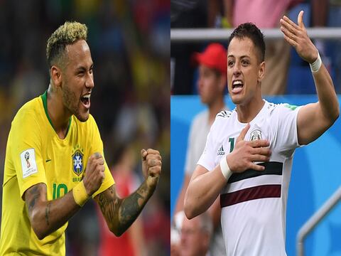 Mundial Rusia 2018: Brasil vs. México | Fecha, horario y canales de TV para ver los octavos de final