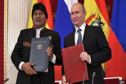 En qué consiste el plan de Evo Morales y Vladimir Putin para construir la central nuclear más alta del mundo en Bolivia