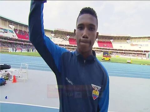  Frixon Chila gana medalla de plata en Mundial de Atletismo de Kenia