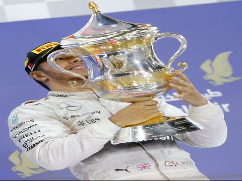Lewis Hamilton gana el GP de Bahréin y se afianza en el liderato