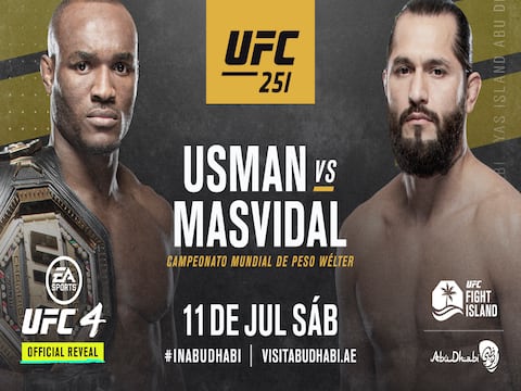 UFC 251: Kamaru Usman vs. Jorge Masvidal; fecha, hora y canal para ver en vivo la pelea