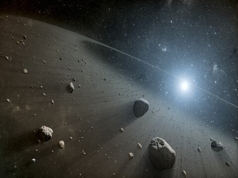 Cinco asteroides pasarán cerca de la Tierra durante esta semana, sin riesgo
