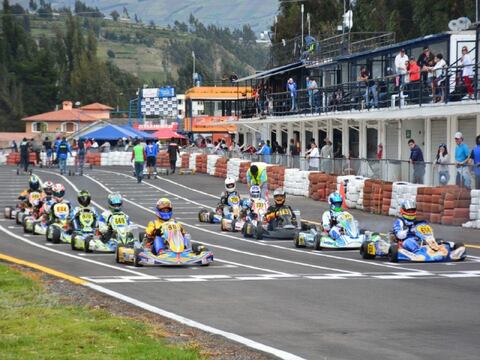 Hubo Sorpresas en la 3ª válida del Campeonato de karting realizada en Latacunga