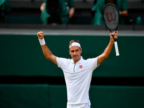 Roger Federer derrota a Kei Nishikori y se instala en semifinales de Wimbledon